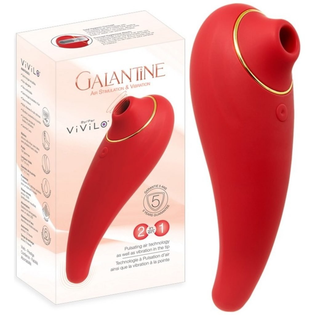 Galantine stimulateur pour clitoris , objet de fierté de la prestigieuse collection Vivilo.