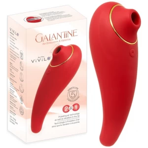 Stimulateur pour clitoris et vibrateur Galantine