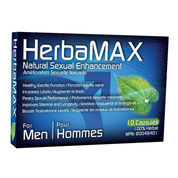 Découvrez le stimulant sexuel pour homme 10 capsules Herbamax, un complément naturel conçu pour booster votre vitalité sexuelle et physique.