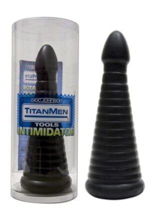 Le dildo anal Titanmen Intimidator en PVC extra-large pour les utilisateurs anaux expérimentés