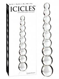 Discover the quintessence of elegance and exclusivity of our Icicle 2 glass dildo.